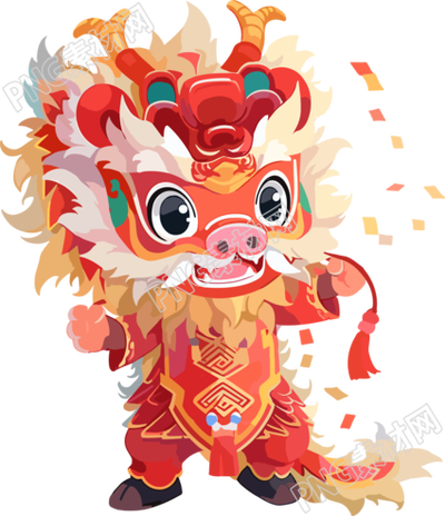 舞龍圖形素材