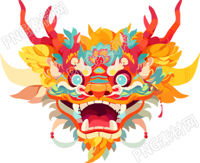 中國龍PNG插圖素材