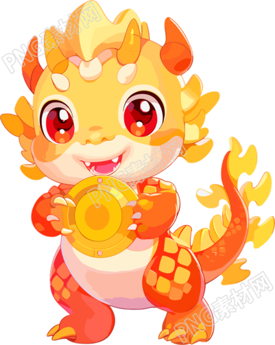中国龙PNG插图素材