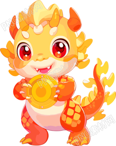 中國龍PNG插圖素材