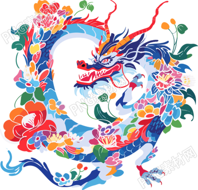 中國龍創(chuàng)意設計元素