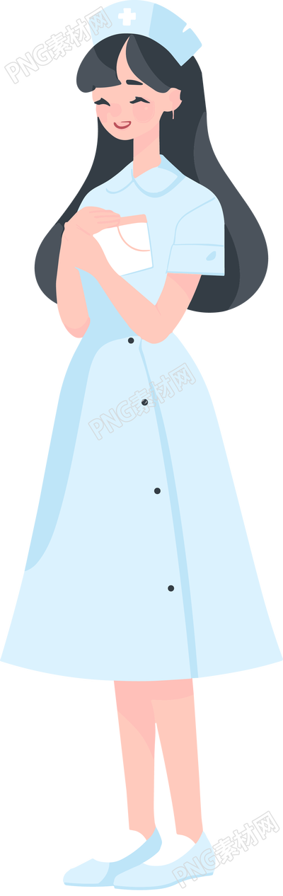卡通護士商業(yè)插圖