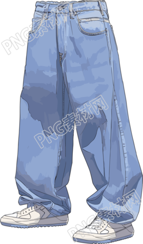 衣服卡通簡約素材