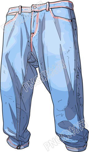衣服卡通插画设计素材