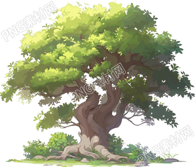 卡通樹商業(yè)設(shè)計(jì)素材
