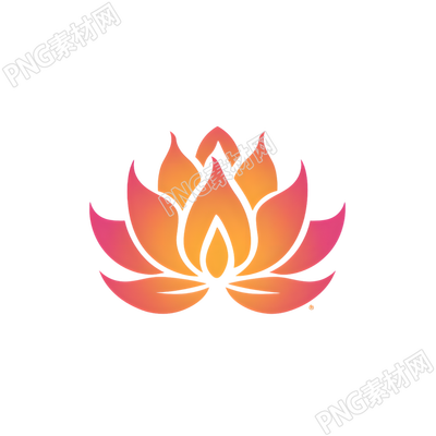 蓮花logo商業(yè)設計插畫