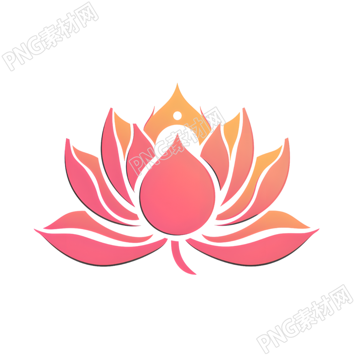 蓮花logoPNG高清圖標(biāo)素材