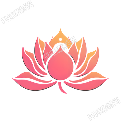 蓮花logoPNG高清圖標素材