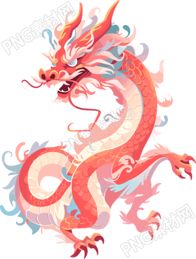 龙矢量插画设计元素