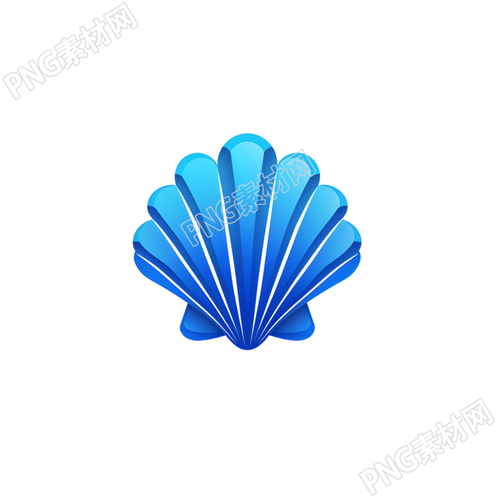贝壳logo简洁大方素材