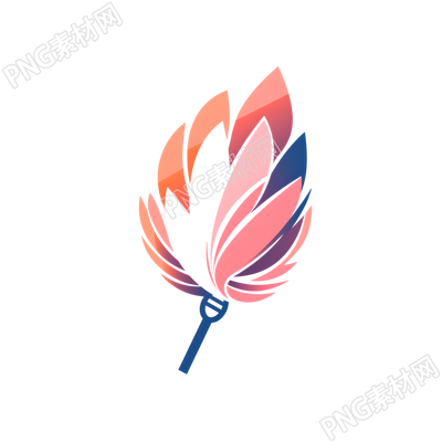 羽毛球圖標插畫