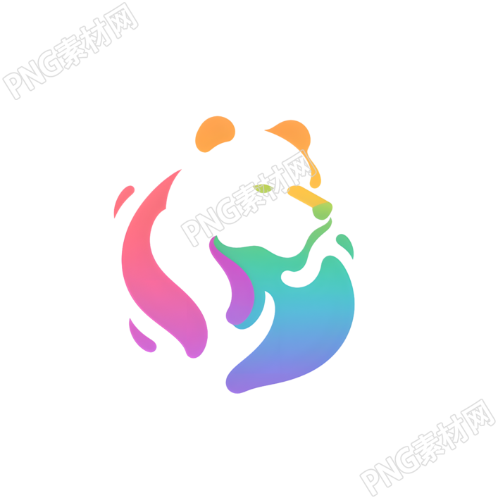 小熊logo创意设计插图