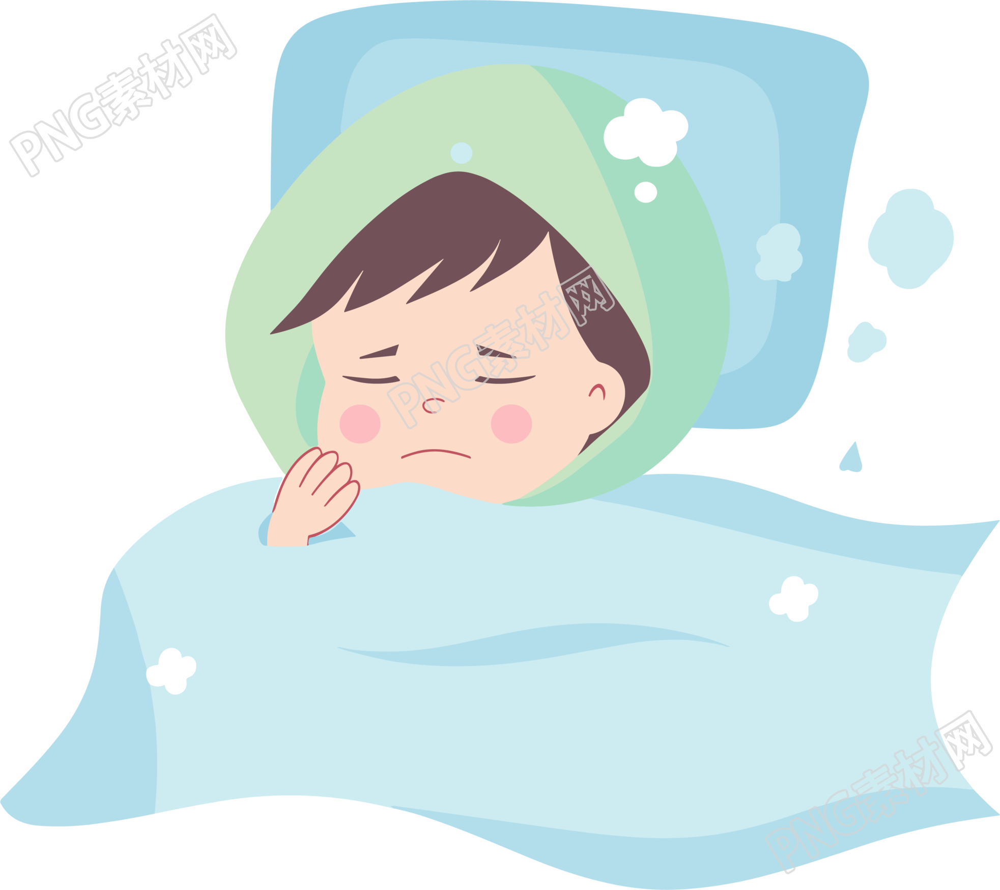 发烧创意设计元素