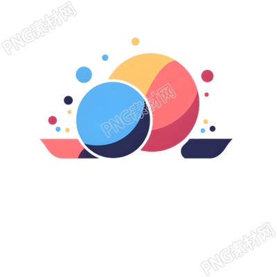 乒乓球logo透明背景素材