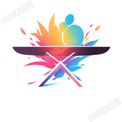 乒乓球logo商用素材