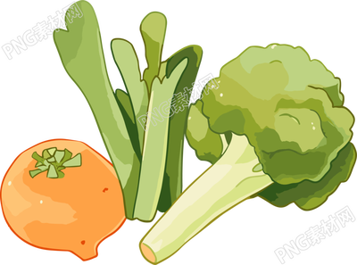 蔬菜水果卡通插圖