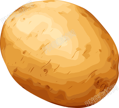 土豆卡通插畫