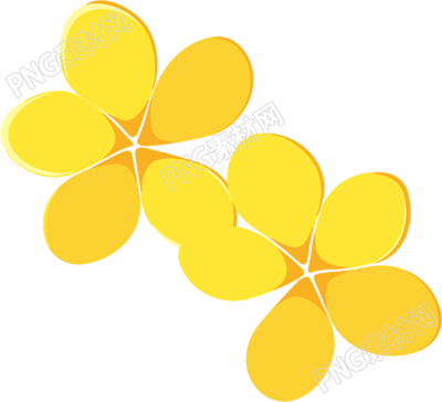 花瓣簡(jiǎn)單平面插畫(huà)