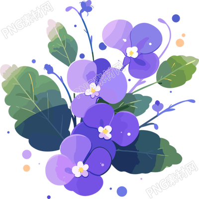 花朵可商用插畫
