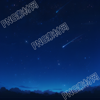 奇幻星空PNG插圖