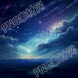 奇幻星空可商用素材