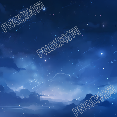 奇幻星空PNG圖形素材