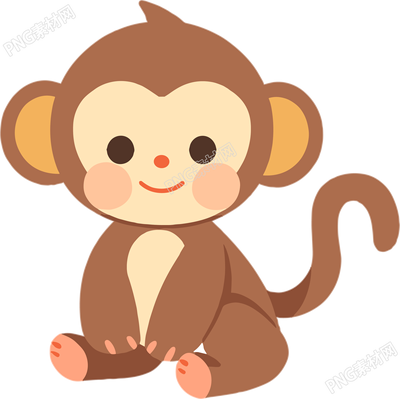 猴子卡通設(shè)計(jì)元素