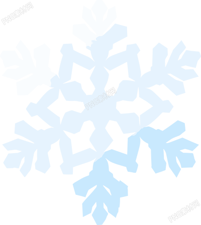 雪花矢量圖形設計素材