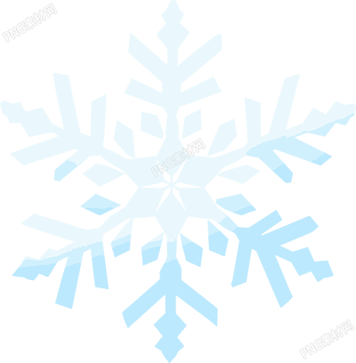 雪花矢量插圖