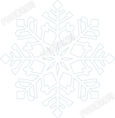 雪花矢量元素