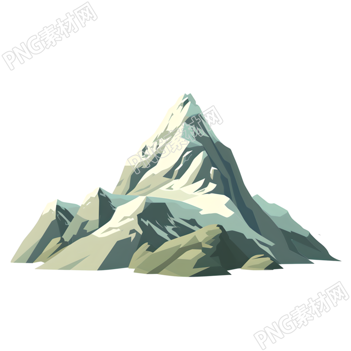 山峰PNG创意素材