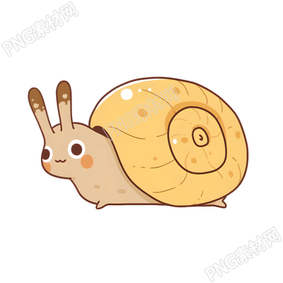 蝸牛卡通插畫(huà)素材