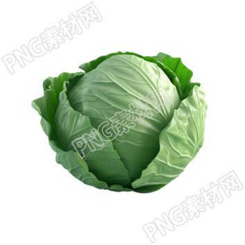 果蔬卷心菜PNG插畫(huà)