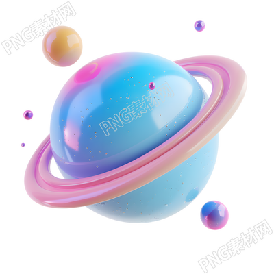 卡通星球圖形素材
