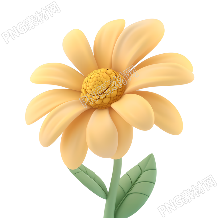 3D花朵商业设计元素