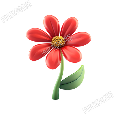3D花朵高清圖形素材