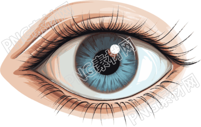 眼睛PNG商用插圖