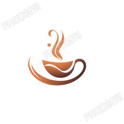 咖啡logo透明背景素材