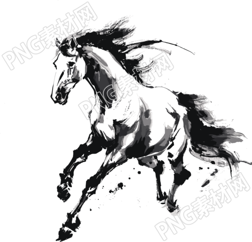策马奔腾商业设计素材