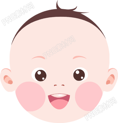 卡通嬰兒PNG圖標(biāo)素材