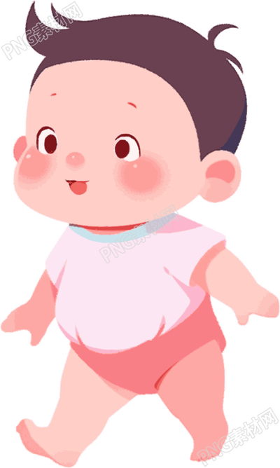 卡通嬰兒PNG素材
