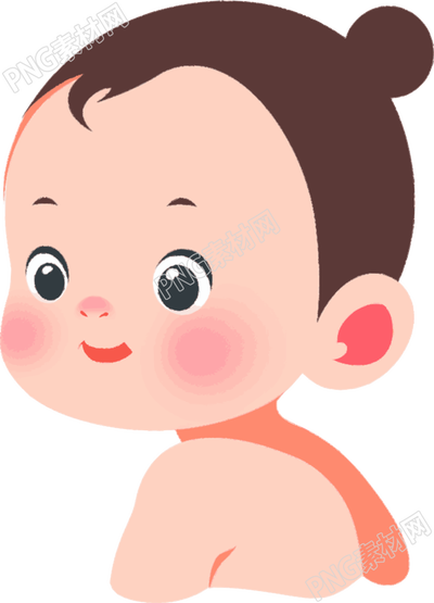 卡通嬰兒插畫
