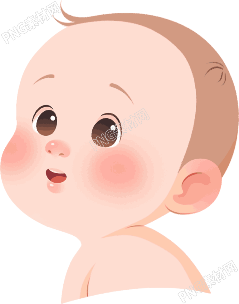 卡通婴儿插图