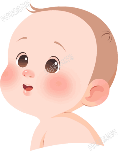 卡通嬰兒插圖