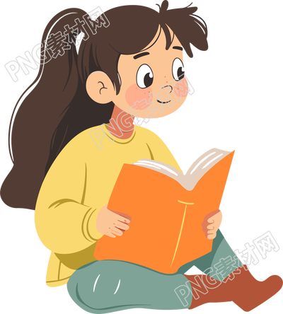 兒童閱讀書籍插畫