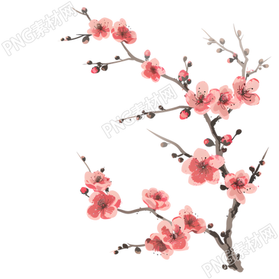中國(guó)風(fēng)梅花設(shè)計(jì)元素