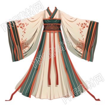 古代服飾高清圖形素材