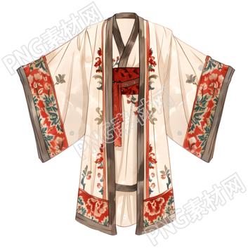 古代服飾插圖元素