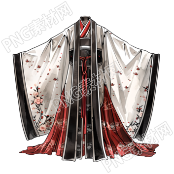 古代服飾簡(jiǎn)約插圖