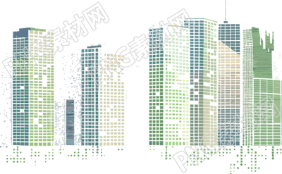 顆粒感城市素材